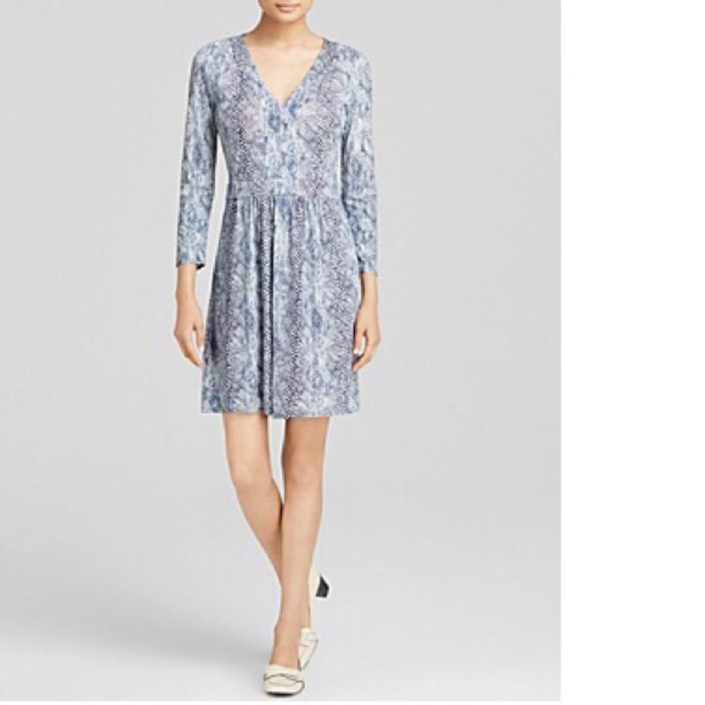NWT. Tory Burch snake print Jersey Dress